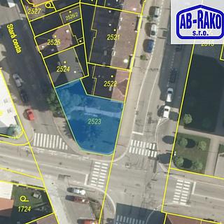 Prodej komerčního pozemku 313 m&sup2; Jindřichův Hradec