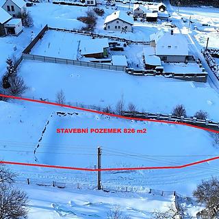 Prodej stavební parcely 826 m² Smržovka