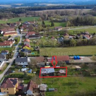 Prodej stavební parcely 834 m² Borovany
