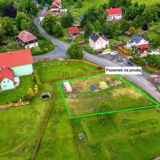 Prodej stavební parcely 1 163 m² Verneřice Rychnov