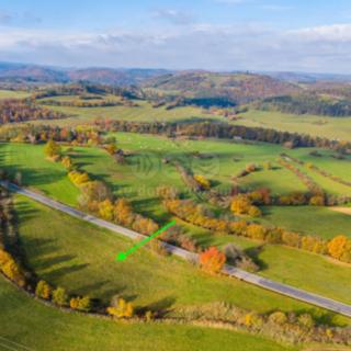 Pronájem stavební parcely 1000 m² Milešov