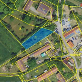 Prodej zahrady 902 m² Václavice
