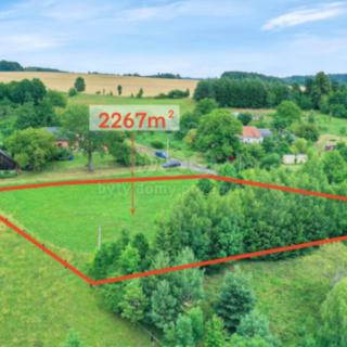 Prodej stavební parcely 2 267 m² Libuň Jivany