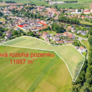 Prodej stavební parcely 11 957 m² Katovice, Liboč