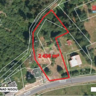 Prodej stavební parcely 2 436 m² Smržovka, Údolní