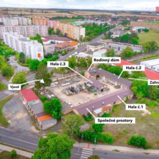 Prodej výrobního objektu 3624 m² Roudnice nad Labem