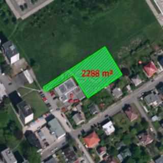 Prodej stavební parcely 2 288 m² Ostrava Zábřeh