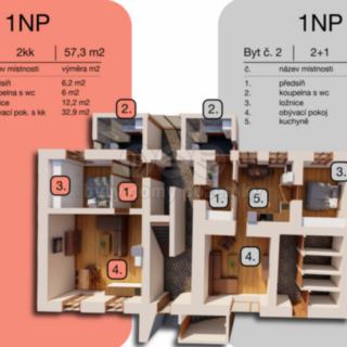 Prodej činžovního domu 535 m² Prostějov, Kostelecká