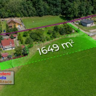 Prodej stavební parcely 1649 m² Valašské Meziříčí