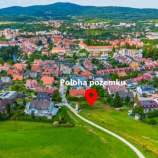 Prodej stavební parcely 823 m² Český Krumlov Horní Brána, U Sáňkařské dráhy