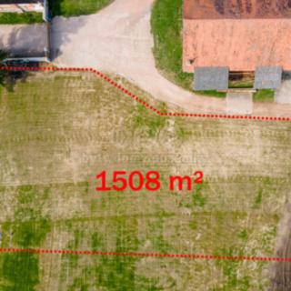 Prodej stavební parcely 1 508 m² Hlušice
