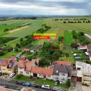 Prodej zahrady 2200 m² Hroznová Lhota