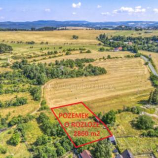 Pronájem stavební parcely 2 860 m² Kokašice Čeliv