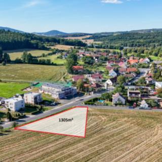 Prodej stavební parcely 1305 m² Klatovy