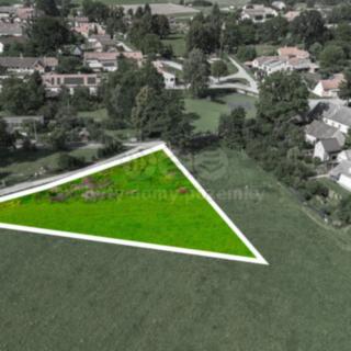 Prodej stavební parcely 1496 m² Borovany