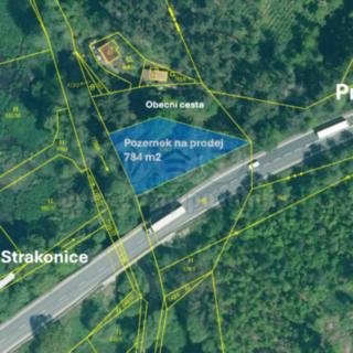 Prodej zahrady 784 m² Přešťovice Brusy