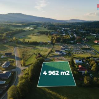 Prodej stavební parcely 4962 m² Ostravice