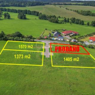 Prodej stavební parcely 1 405 m² Vyžice