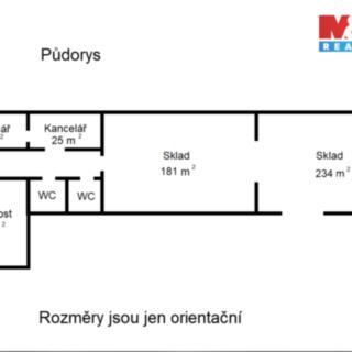 Pronájem skladu 415 m² Kynšperk nad Ohří, Okružní