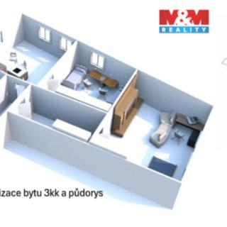 Pronájem bytu 3+kk 95 m² Kolín IV, Kutnohorská