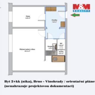 Prodej bytu 2+kk 39 m² Brno