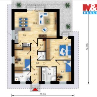 Prodej rodinného domu 99 m² Krušovice