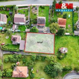 Prodej stavební parcely 797 m² Svojkovice