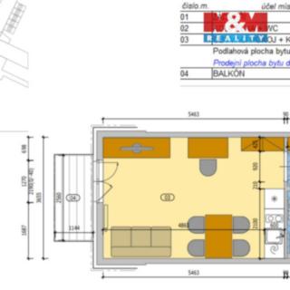 Prodej bytu 1+kk a garsoniéry 30 m² Dačice V, U Stadionu