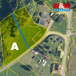 Prodej stavební parcely 2 601 m² Hanušovice Vysoké Žibřidovice