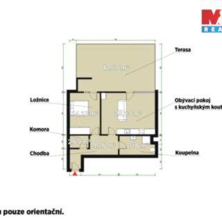 Pronájem bytu 2+kk 56 m² Plzeň Újezd, Rubínová
