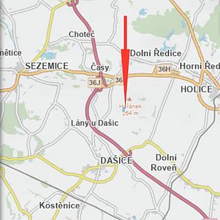 Prodej zemědělské půdy 26 969 m² Dolní Roveň Komárov