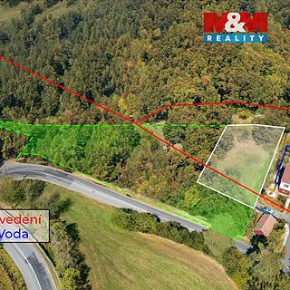 Prodej stavební parcely 3 444 m² Luhačovice Kladná Žilín