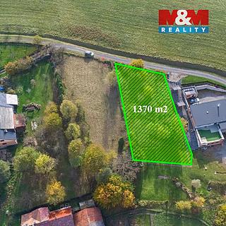 Prodej stavební parcely 1 370 m² Starý Jičín Palačov