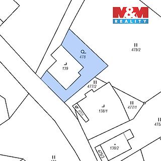 Prodej stavební parcely 273 m² Červená Voda Moravský Karlov