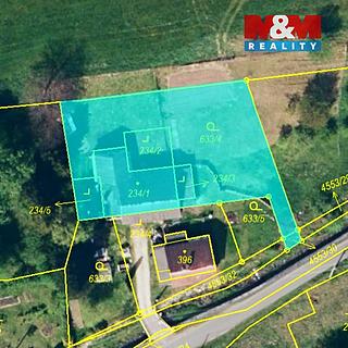 Prodej stavební parcely 1102 m² Skorošice