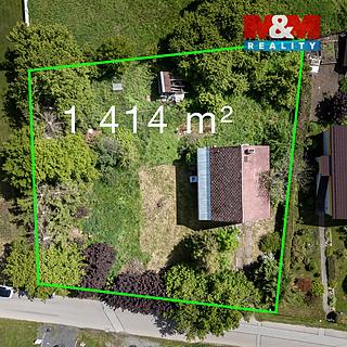 Prodej stavební parcely 1414 m² Třebařov