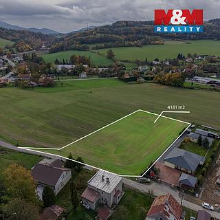 Prodej stavební parcely 4181 m² Palkovice