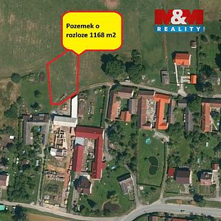 Prodej stavební parcely 1 168 m² Mladošovice