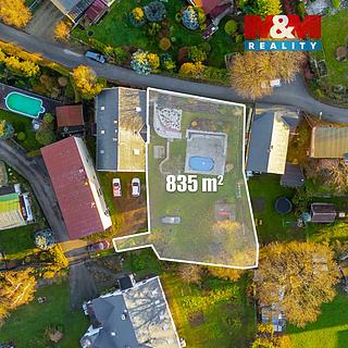 Prodej stavební parcely 835 m² Rumburk, Okružní