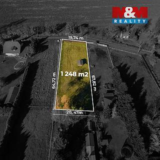 Prodej stavební parcely 1 284 m² Paskov, Polní