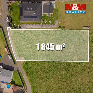Prodej stavební parcely 1 845 m² Rtyně nad Bílinou