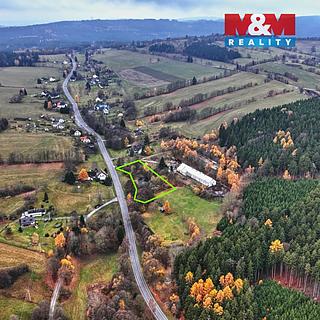 Prodej stavební parcely 4 338 m² Věcov Roženecké Paseky