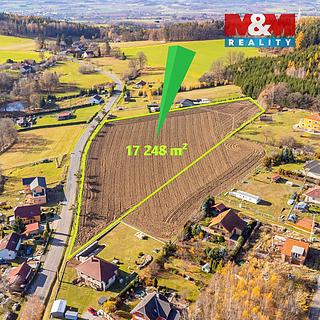 Prodej stavební parcely 17248 m² Heřmaničky