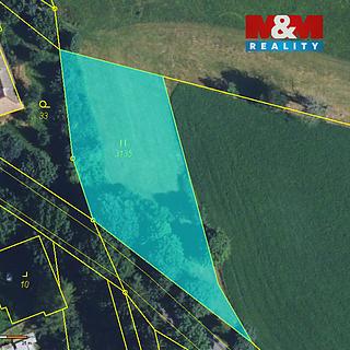 Prodej louky 2 087 m² Stašov