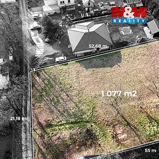 Prodej stavební parcely 1 077 m² Jistebník