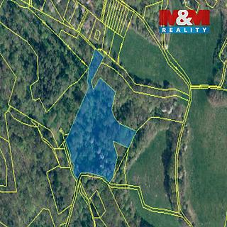 Prodej lesa 18 772 m² Úštěk Habřina