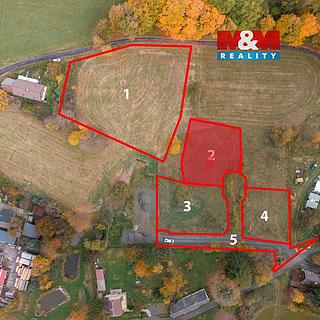 Prodej stavební parcely 1 006 m² Podhradí