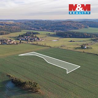 Prodej zemědělské půdy 3590 m² Zemětice