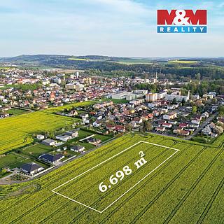 Prodej stavební parcely 6 698 m² Kostelec nad Orlicí