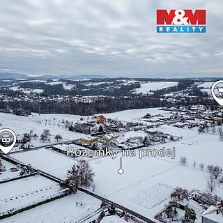 Prodej stavební parcely 1761 m² Horní Bludovice